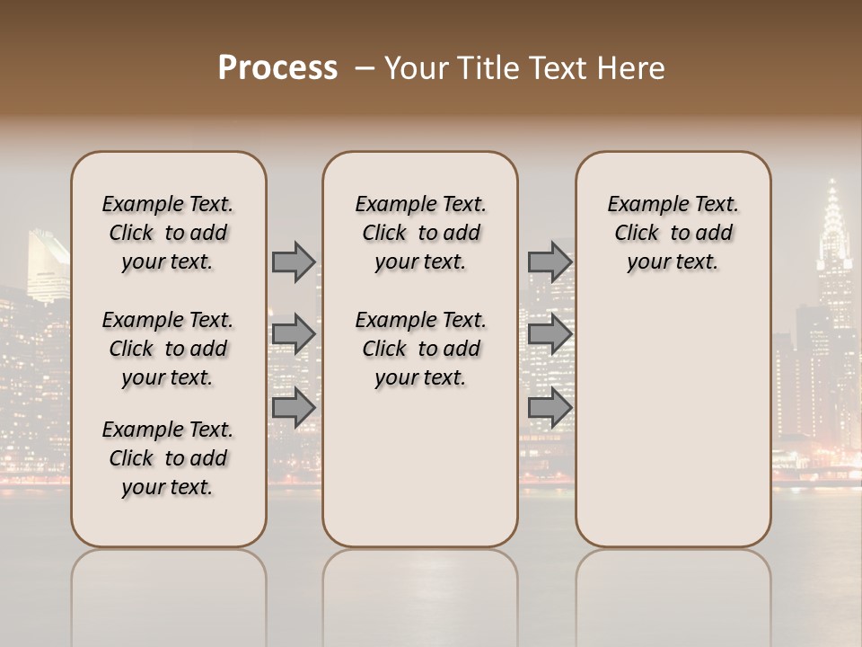 Elements Empire Lower PowerPoint Template