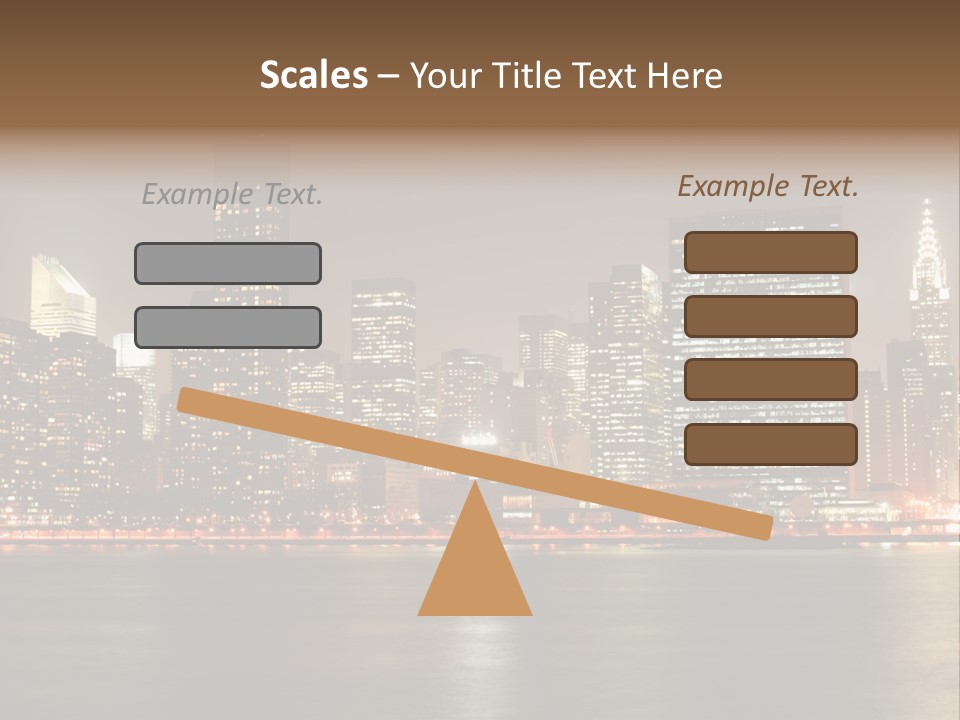 Elements Empire Lower PowerPoint Template