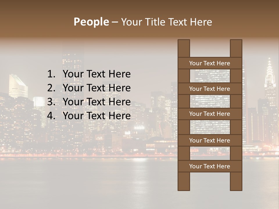 Elements Empire Lower PowerPoint Template