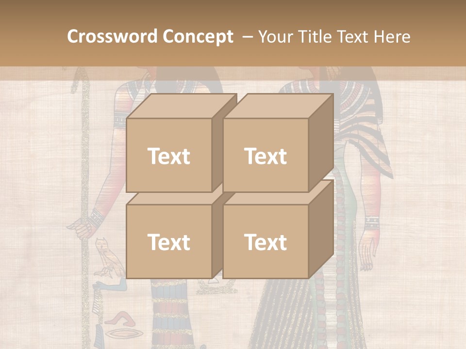 God Sign Talisman PowerPoint Template