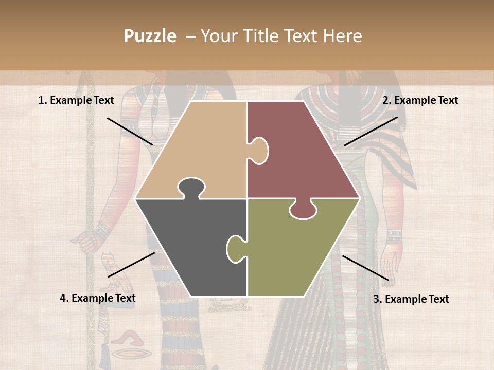 God Sign Talisman PowerPoint Template