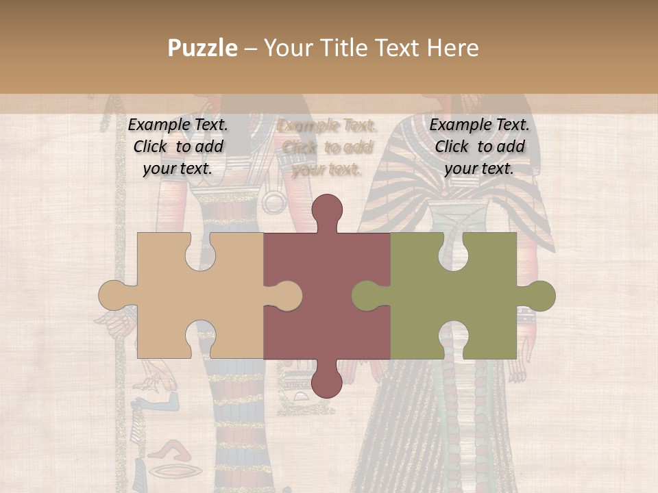 God Sign Talisman PowerPoint Template