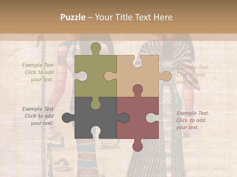 God Sign Talisman PowerPoint Template