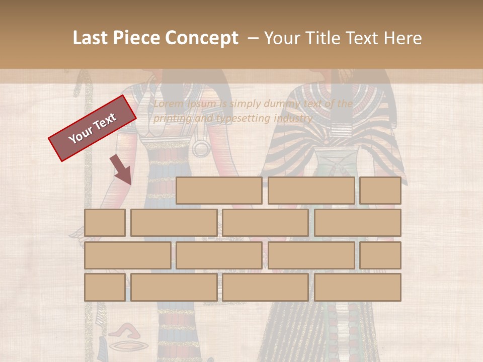God Sign Talisman PowerPoint Template