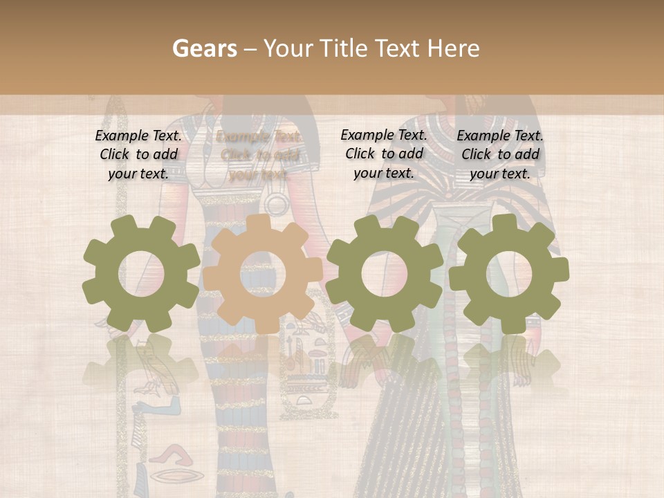 God Sign Talisman PowerPoint Template