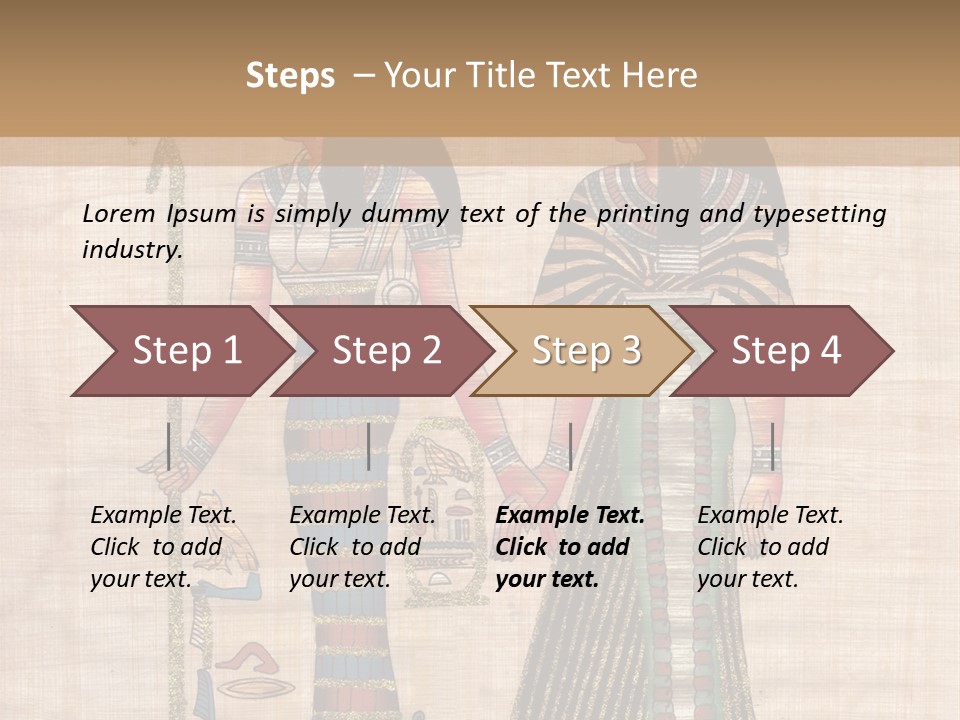 God Sign Talisman PowerPoint Template