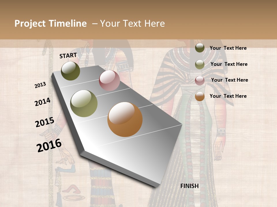 God Sign Talisman PowerPoint Template