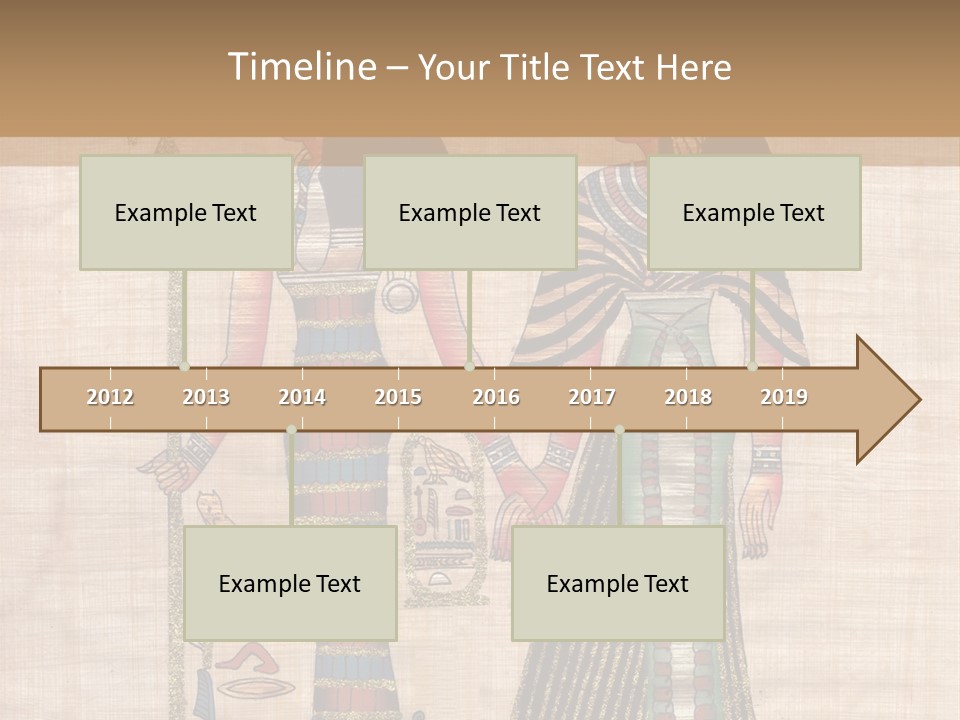 God Sign Talisman PowerPoint Template