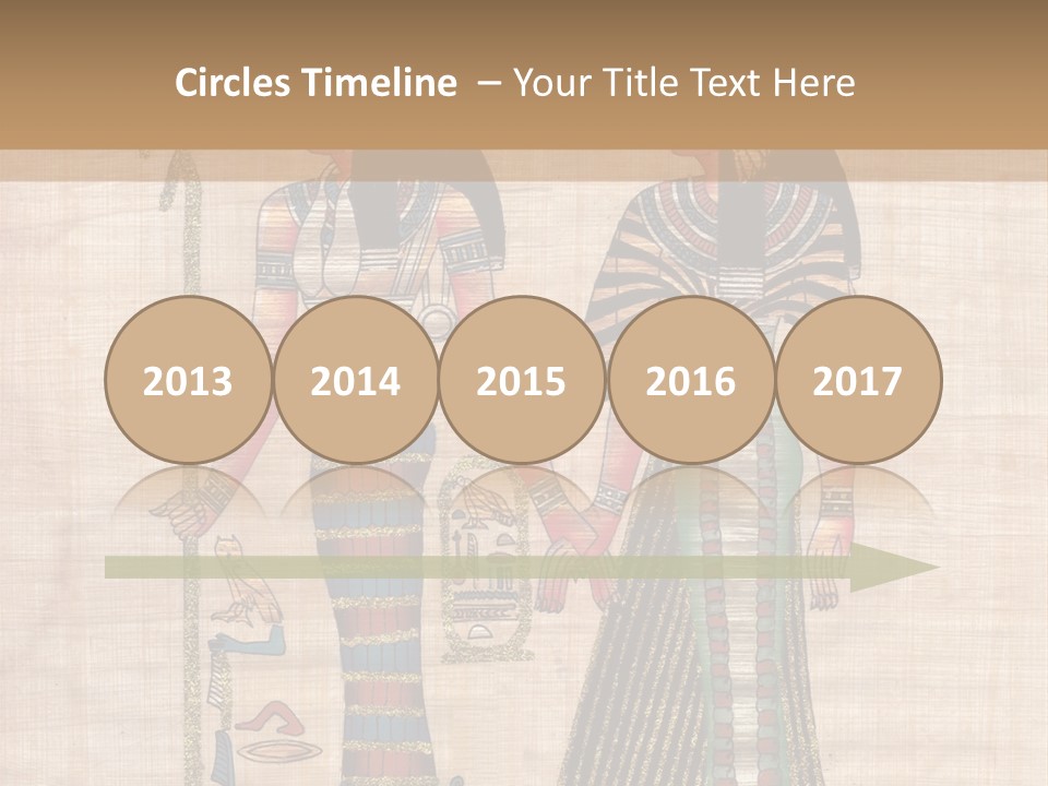 God Sign Talisman PowerPoint Template