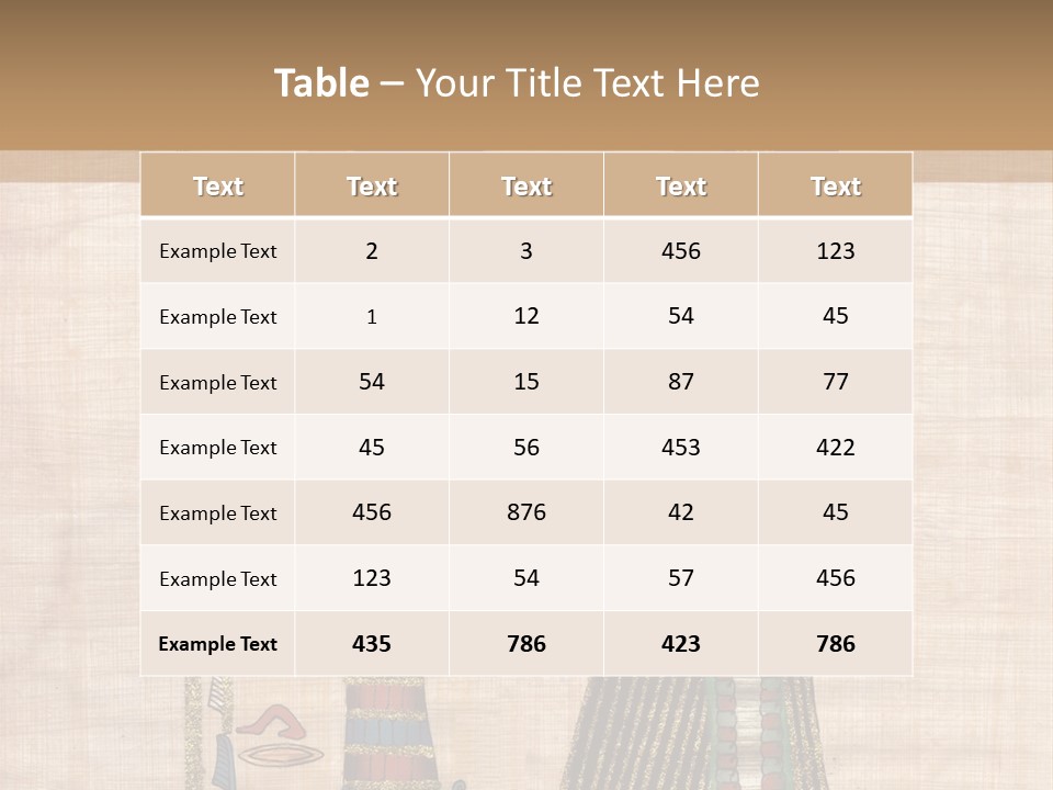 God Sign Talisman PowerPoint Template