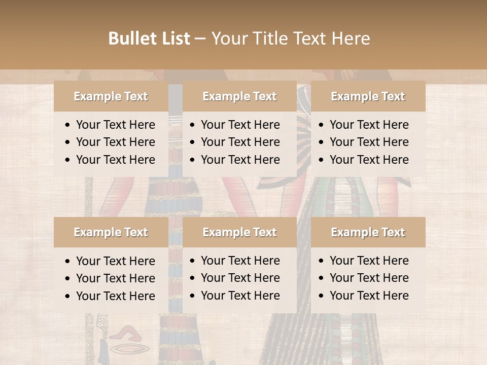 God Sign Talisman PowerPoint Template