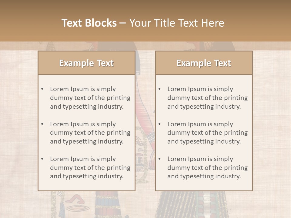 God Sign Talisman PowerPoint Template