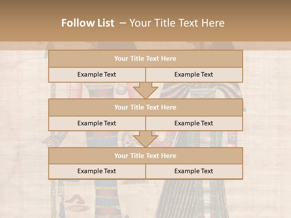 God Sign Talisman PowerPoint Template