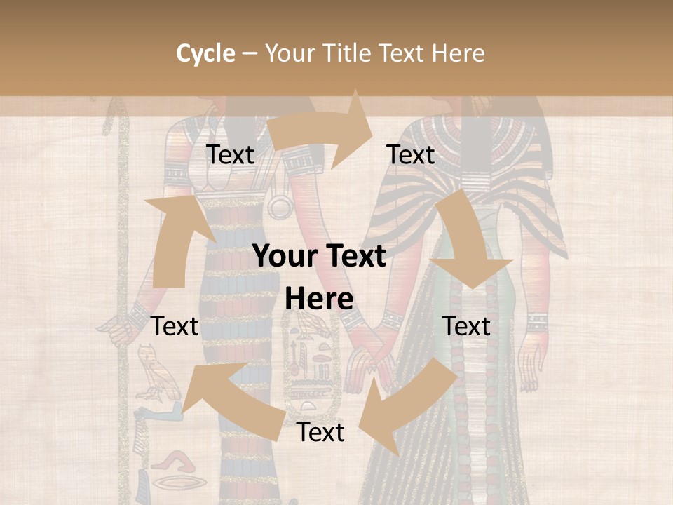 God Sign Talisman PowerPoint Template