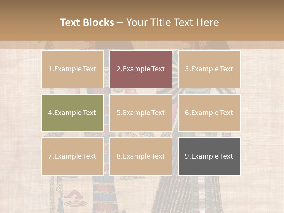 God Sign Talisman PowerPoint Template