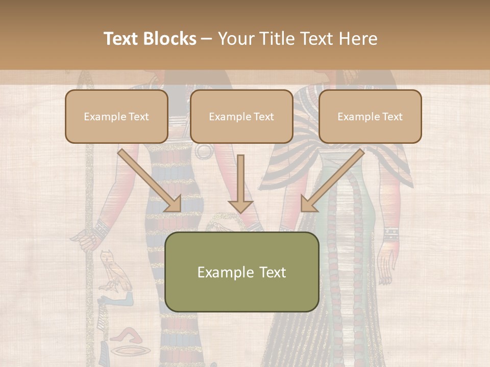 God Sign Talisman PowerPoint Template