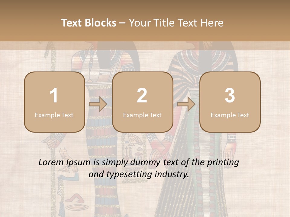 God Sign Talisman PowerPoint Template