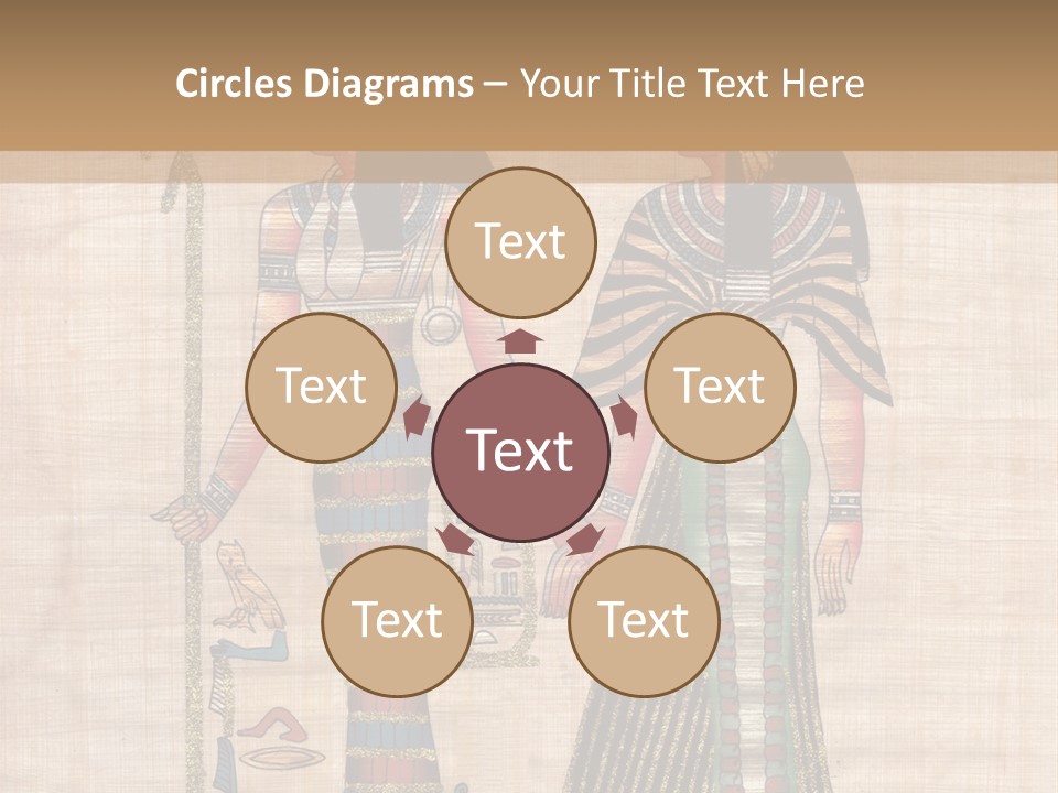 God Sign Talisman PowerPoint Template