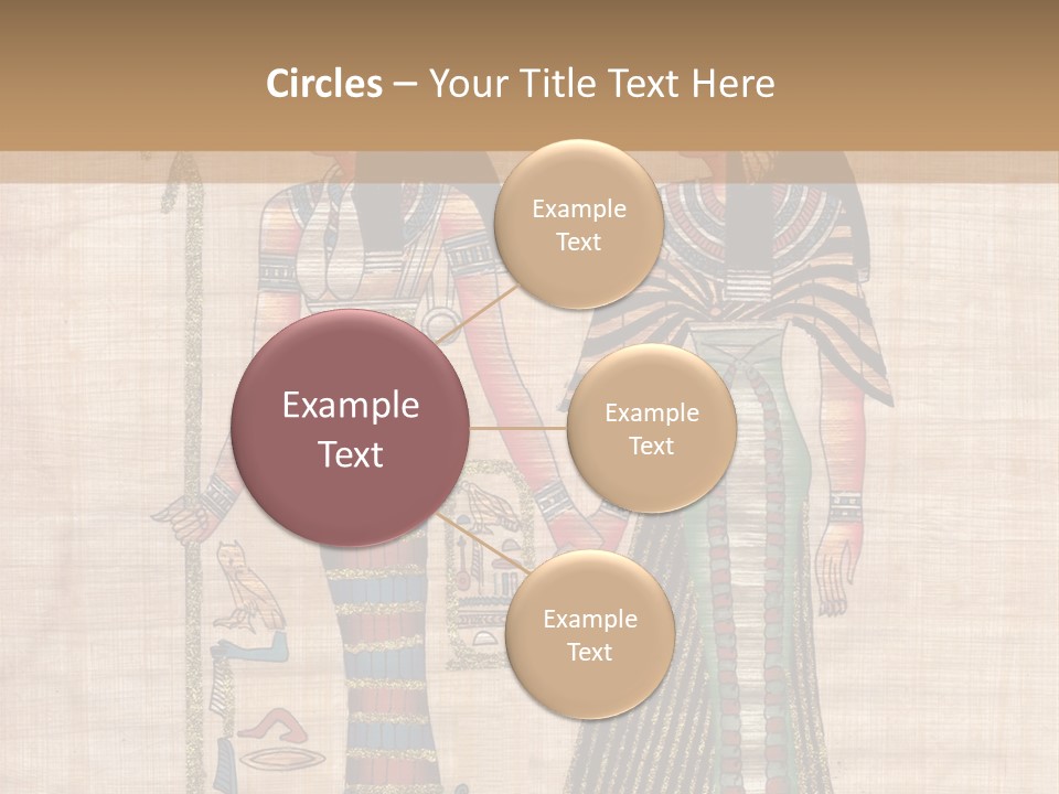 God Sign Talisman PowerPoint Template