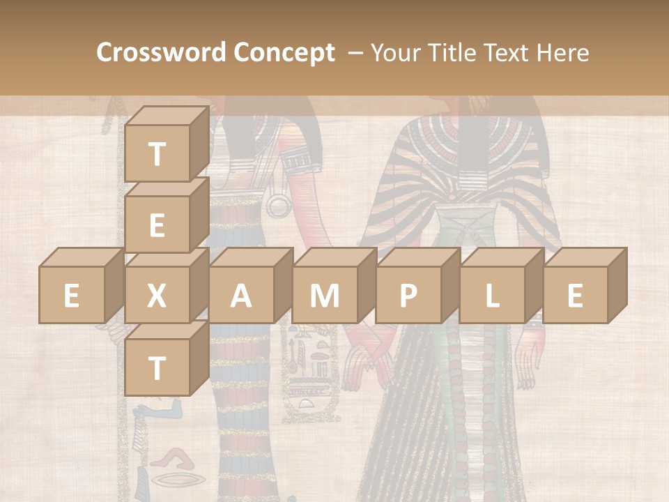 God Sign Talisman PowerPoint Template