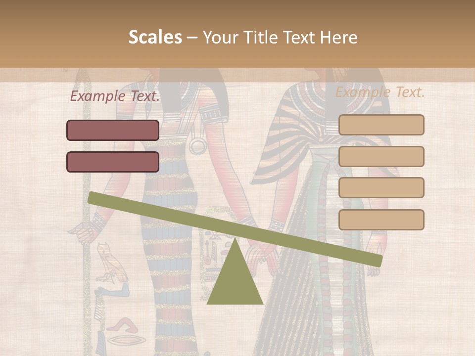 God Sign Talisman PowerPoint Template