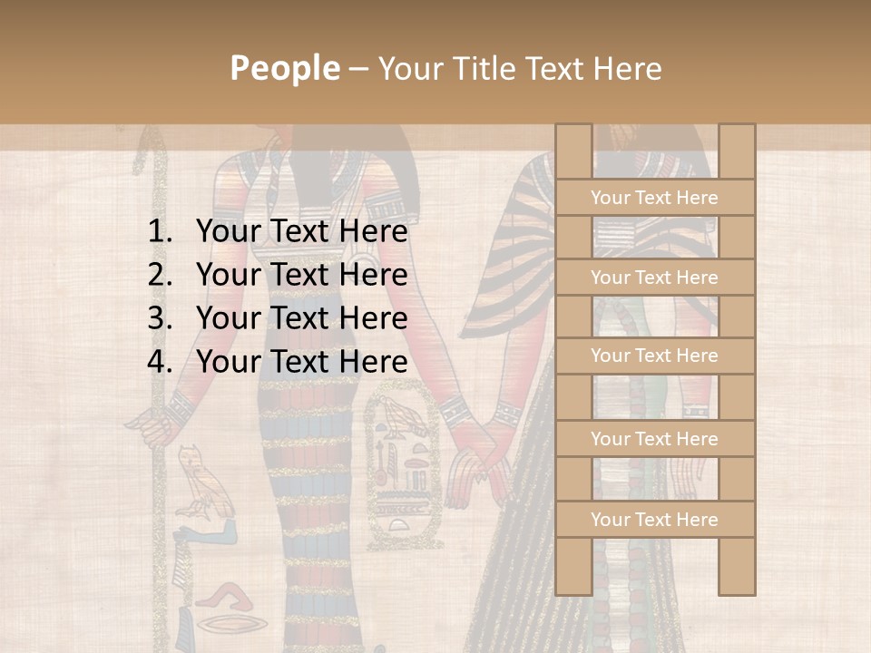 God Sign Talisman PowerPoint Template