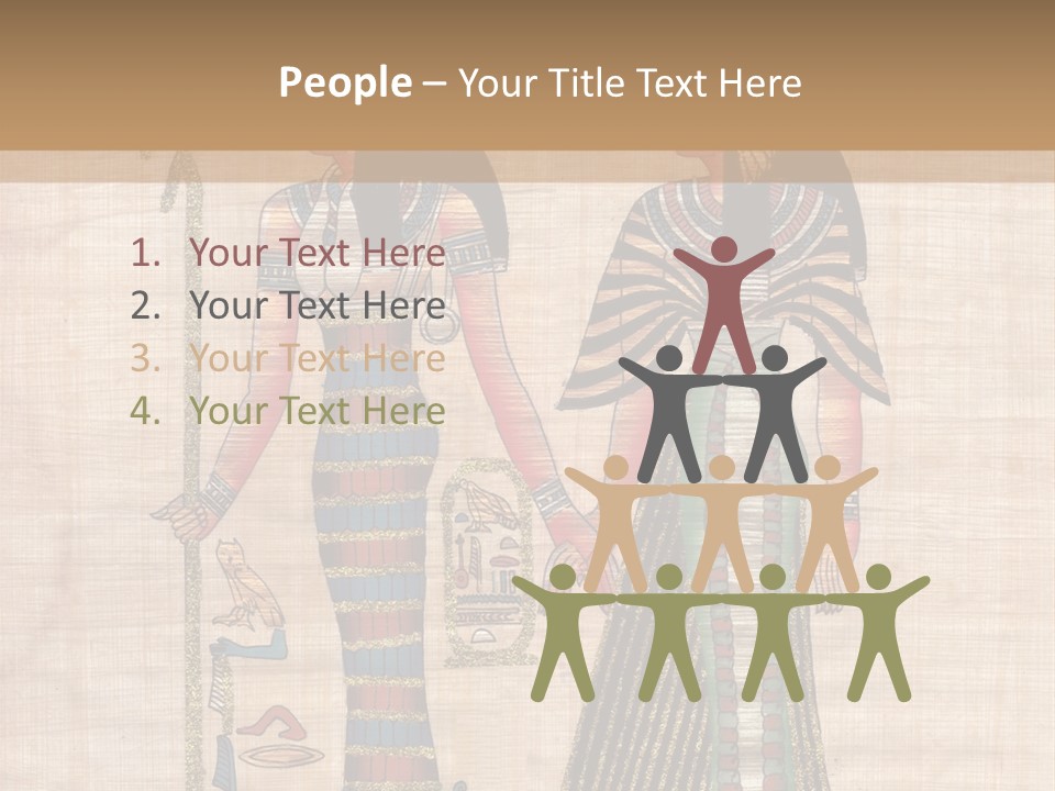 God Sign Talisman PowerPoint Template