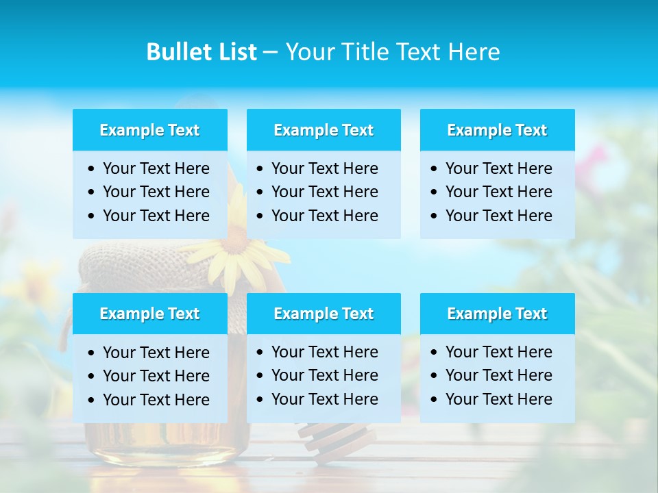 Orange Pollen Background PowerPoint Template