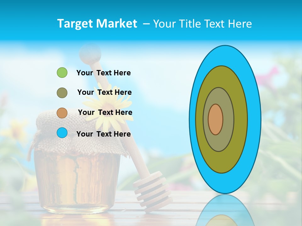 Orange Pollen Background PowerPoint Template