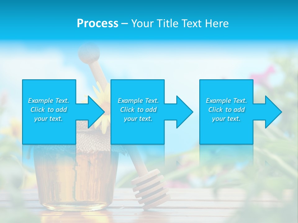Orange Pollen Background PowerPoint Template