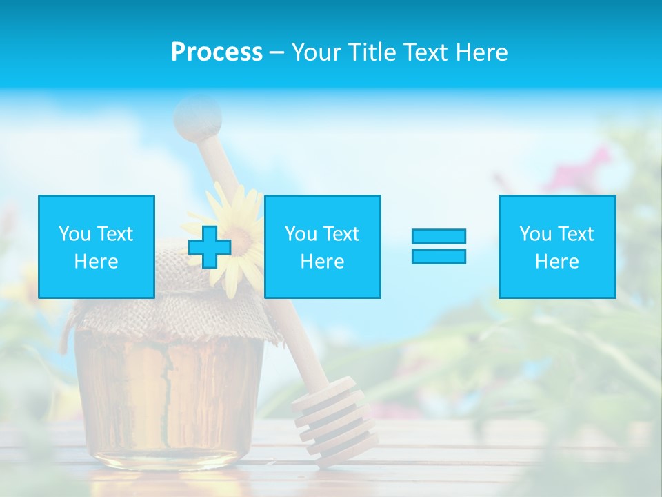Orange Pollen Background PowerPoint Template