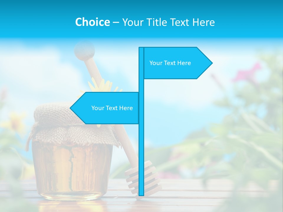 Orange Pollen Background PowerPoint Template