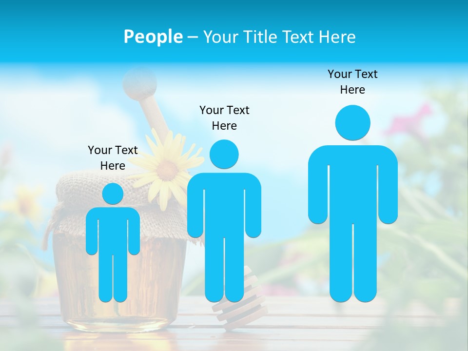 Orange Pollen Background PowerPoint Template