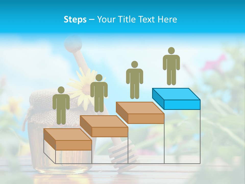 Orange Pollen Background PowerPoint Template