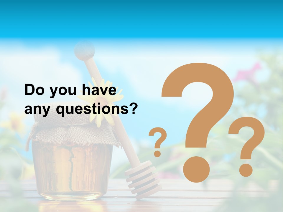 Orange Pollen Background PowerPoint Template