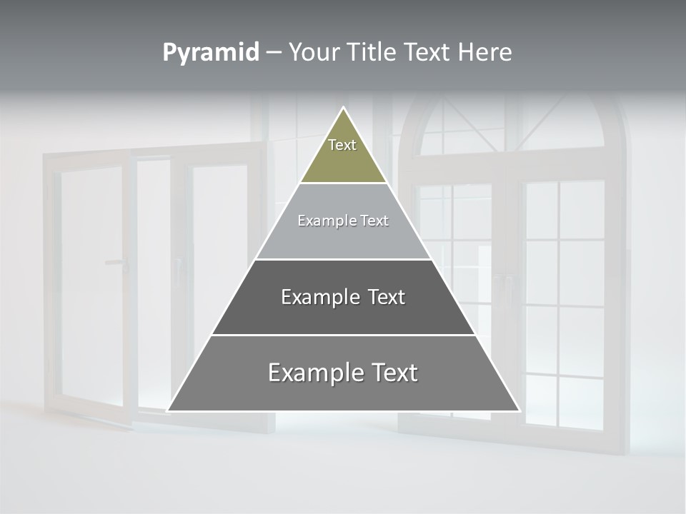 Bia Okno Architektura PowerPoint Template