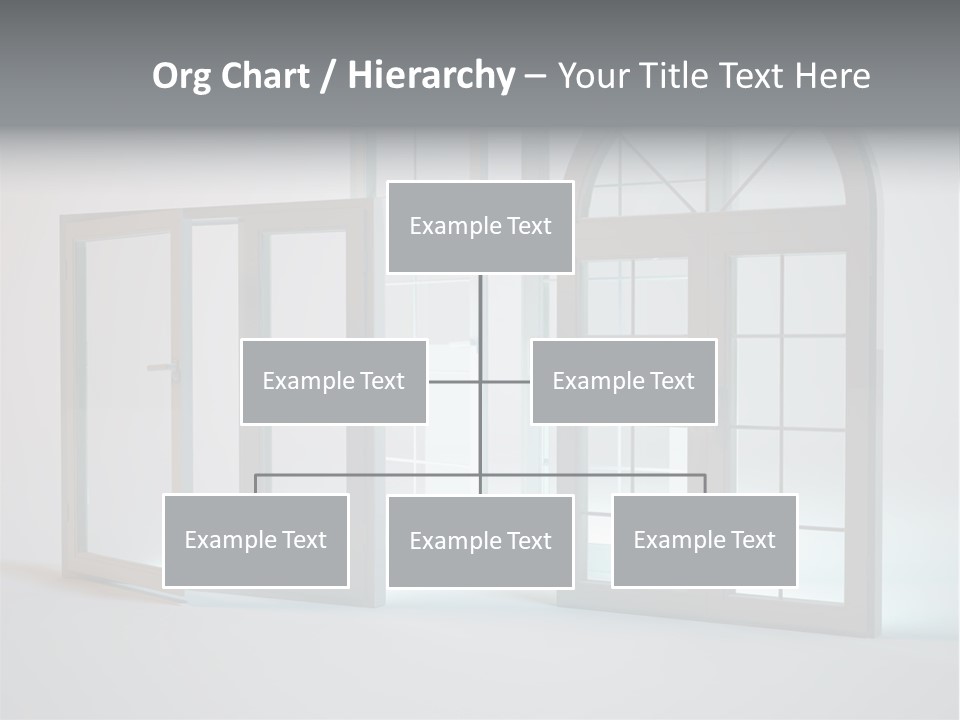 Bia Okno Architektura PowerPoint Template