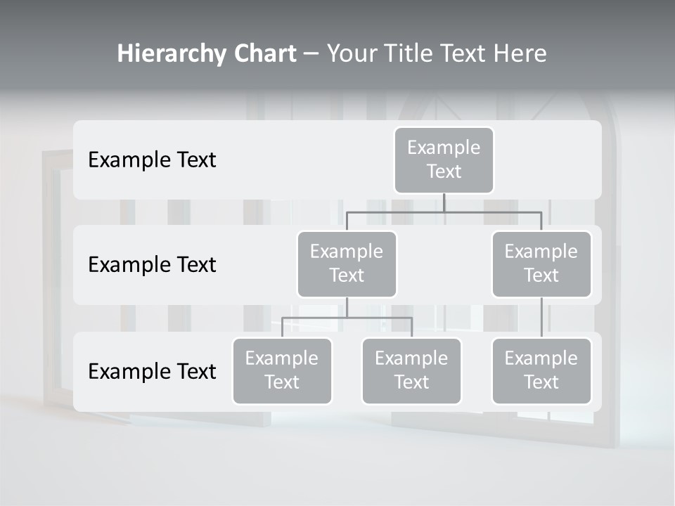 Bia Okno Architektura PowerPoint Template