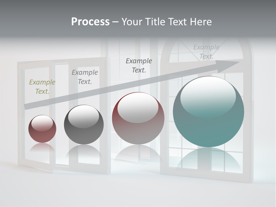 Bia Okno Architektura PowerPoint Template