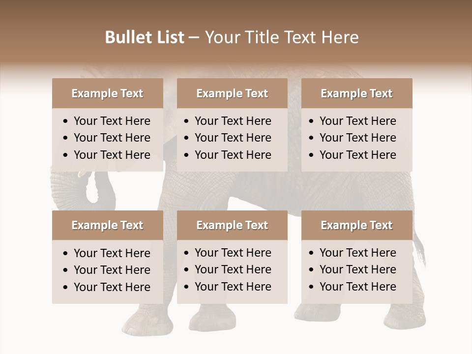 Strength Strong African PowerPoint Template
