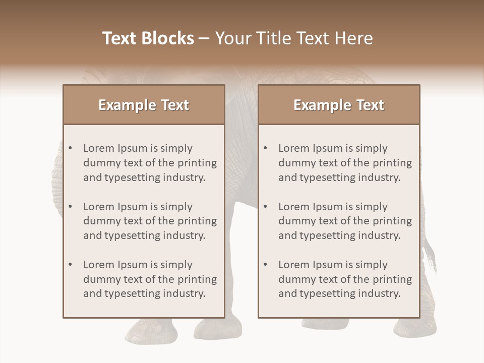 Strength Strong African PowerPoint Template