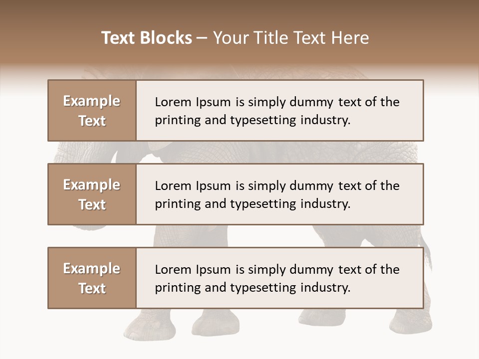 Strength Strong African PowerPoint Template