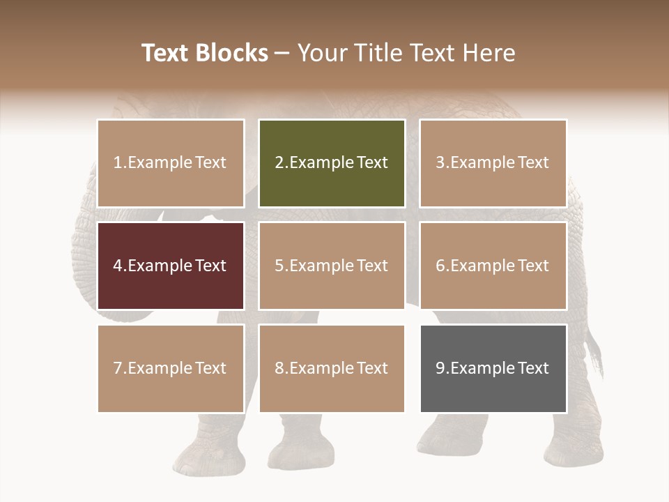 Strength Strong African PowerPoint Template