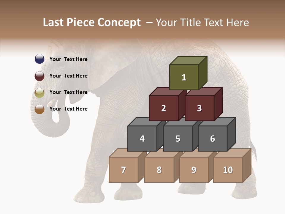 Strength Strong African PowerPoint Template