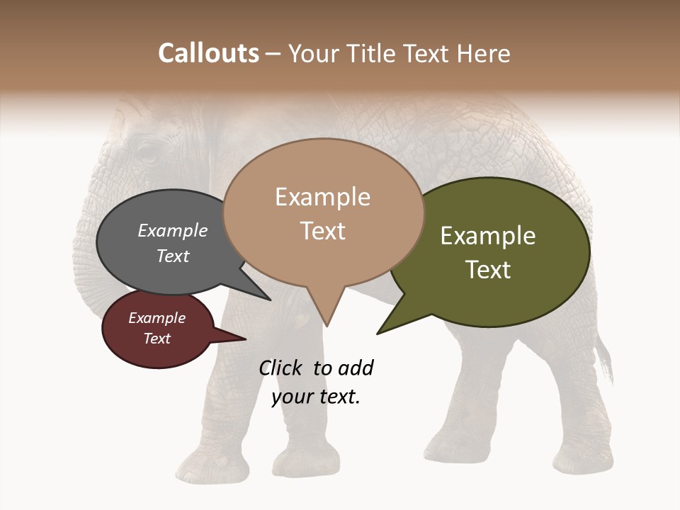 Strength Strong African PowerPoint Template