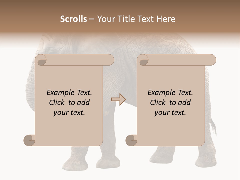 Strength Strong African PowerPoint Template
