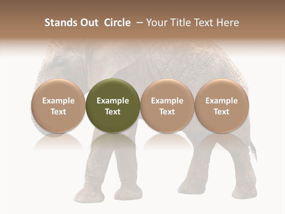 Strength Strong African PowerPoint Template