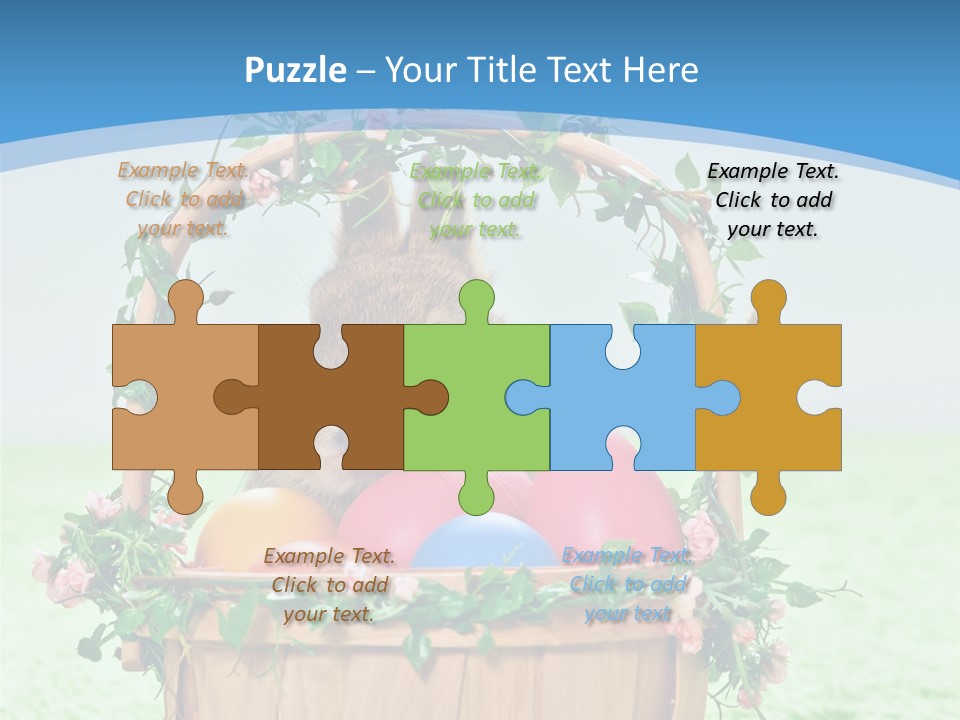 Colorful Zoo Sky PowerPoint Template