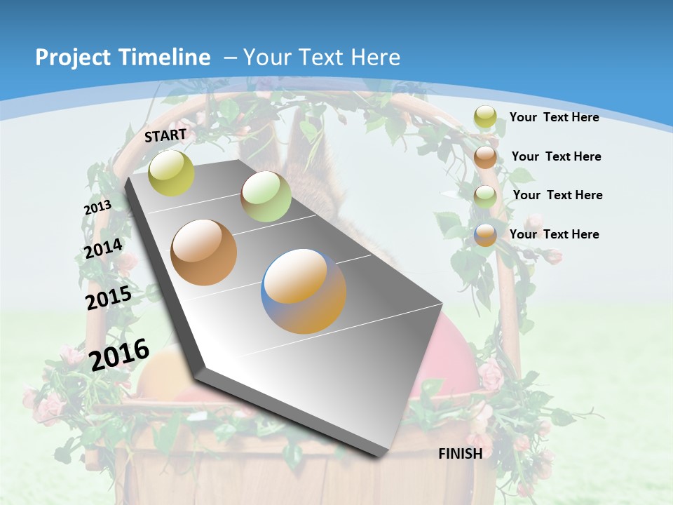 Colorful Zoo Sky PowerPoint Template