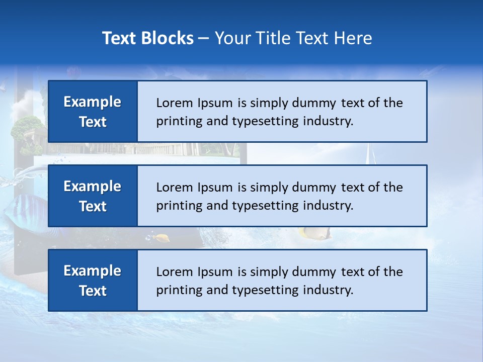 Lcd Eiffel Objects PowerPoint Template